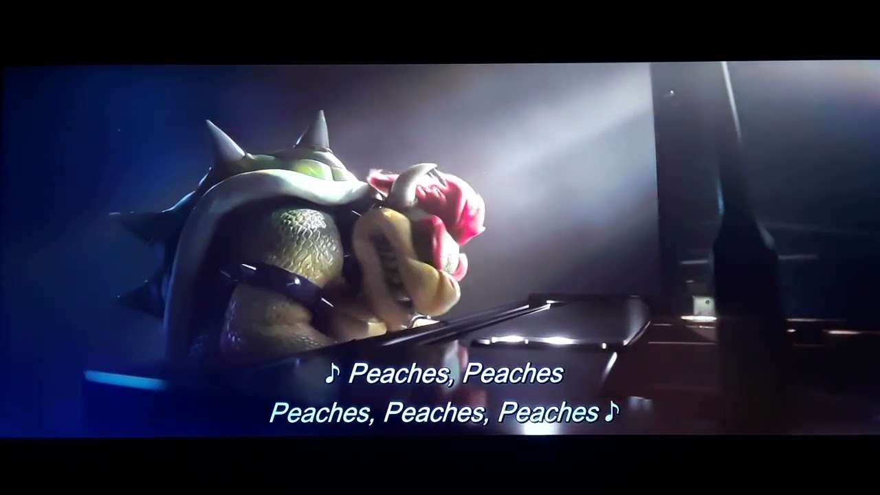Post Credit 2nd Peaches Song  Guard Captured Tiny Bowser WITH SUBTITLES