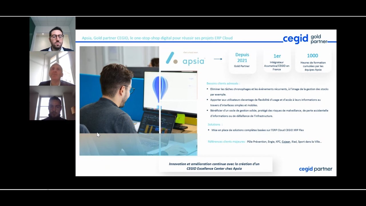 Webinaire ERP Cloud Cegid XRP Flex : Fini le SI cloisonné, place à  l’agilité et au collaboratif
