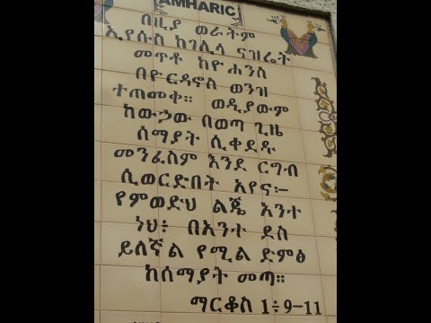 Видео: Говорил ли Иисус по-амхарски?