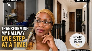 Making Over My Forgotten Hallway | DIY Wainscoting for the First Time