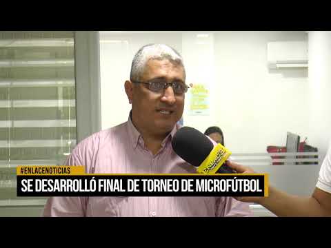 Se desarrollo final de torneo de microfútbol