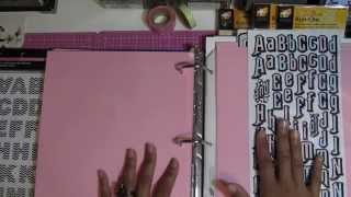 Scrapbook Stickers : Complete Look Inside My New Sticker Storage Solution   Part II