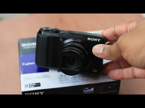 Unboxing: Sony Cyber-shot DSC-HX30V