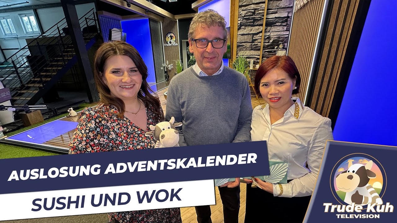 Gewinnerauslosung Trude Kuh Adventskalender mit Sushi & Wok aus Papenburg