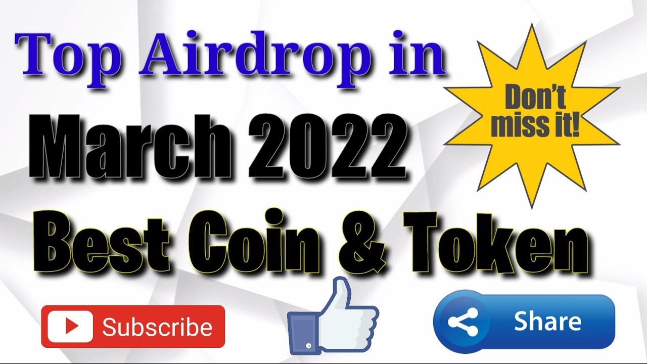 BEST FREE Cryptocurrency top 10 Airdrops in 2022