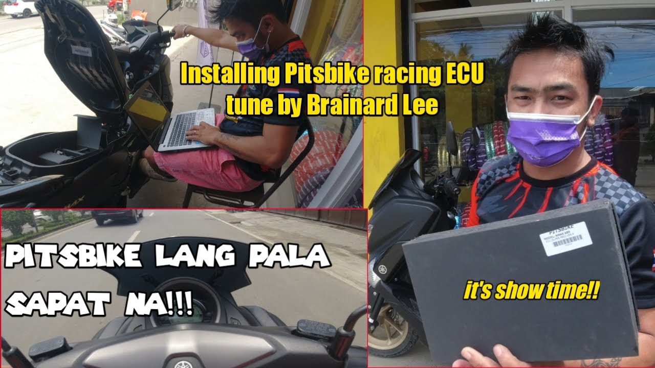 Ganito ka aggressive? Installing Pitsbike racing ECU it's show time!! Tune by Brainard Lee