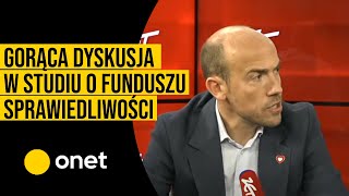 Gorąca dyskusja w studiu o Funduszu Sprawiedliwości. 