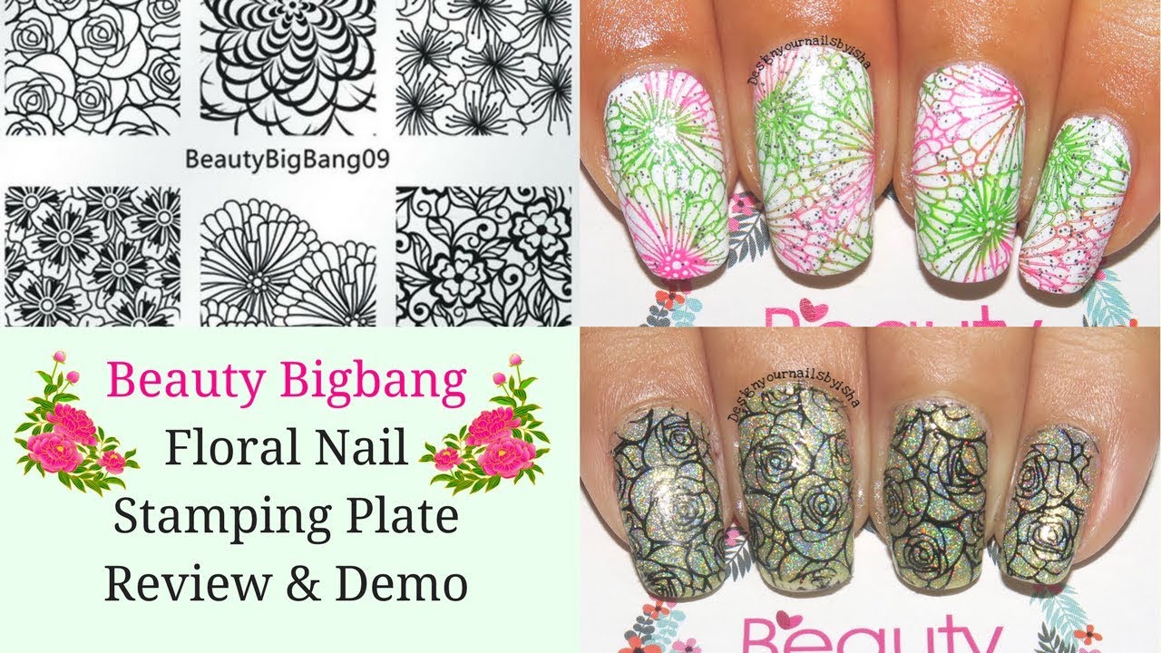 7. Beauty Big Bang: Nail Art Plates - wide 8