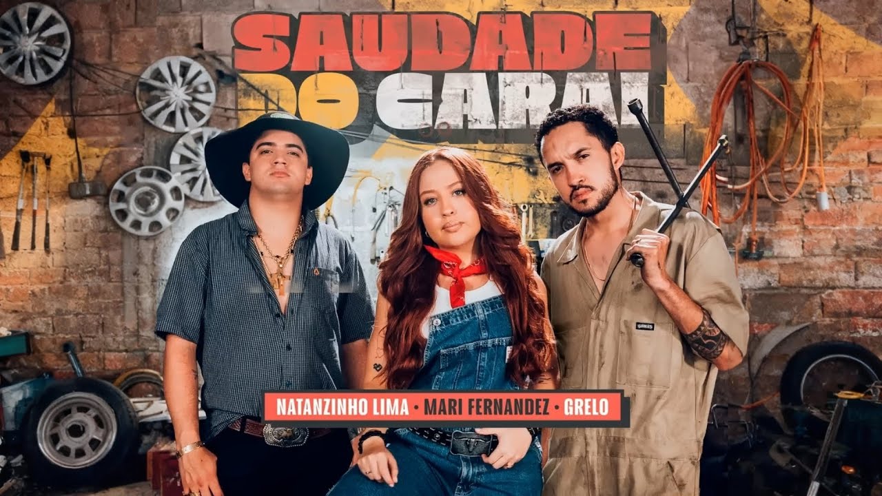 Natanzinho Lima, Mari Fernandez e Grelo - Saudade do Caraí (Música Nova)