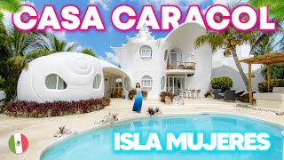 CASA CARACOL ISLA MUJERES  AIRBNB IMPRESIONANTE en el MUNDO está en MÉXICO  Cancun | SHELL HOUSE