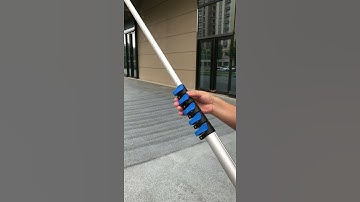 Aluminum Telescopic Pole with Connect and Clean Locking Cone