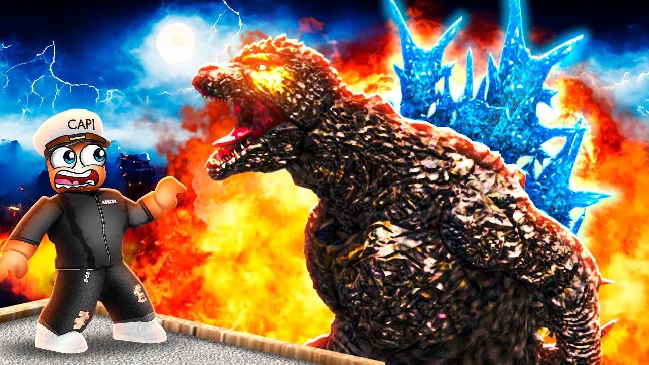 GODZILLA MINUS ONE DESTROYS KAIJU ARISEN IN ROBLOX