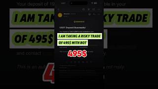 Bot Trading Experiment With 495
