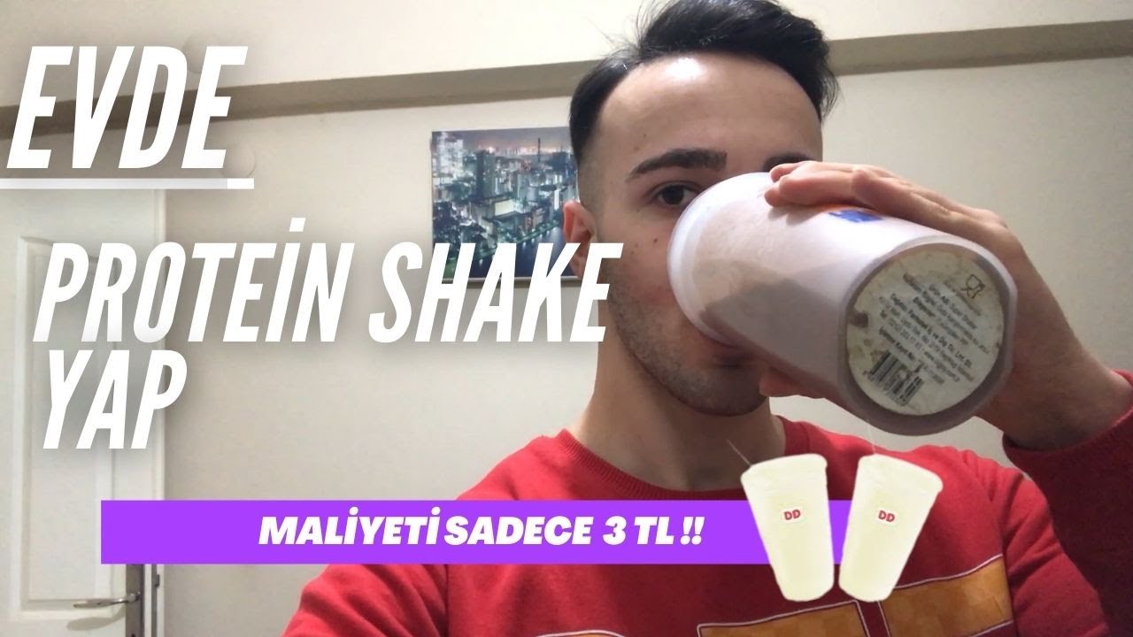 protein tozu olmadan evde protein shake yap cok ucuz youtube