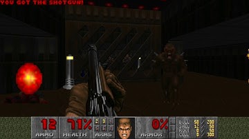 The Ultimate Doom - E1M1: Hangar - UV-Max in 0:35