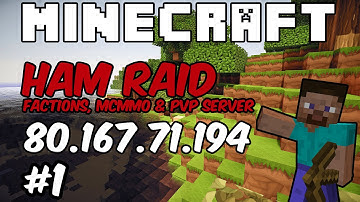 [MINECRAFT] PVP/FACTIONS/MCMMO 1.5.1 SERVER (OPEN 24/7) [HD]