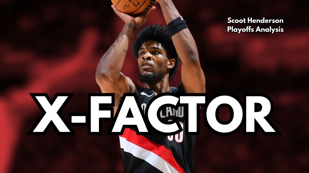 Scoot Henderson is a Playoff Game Changer