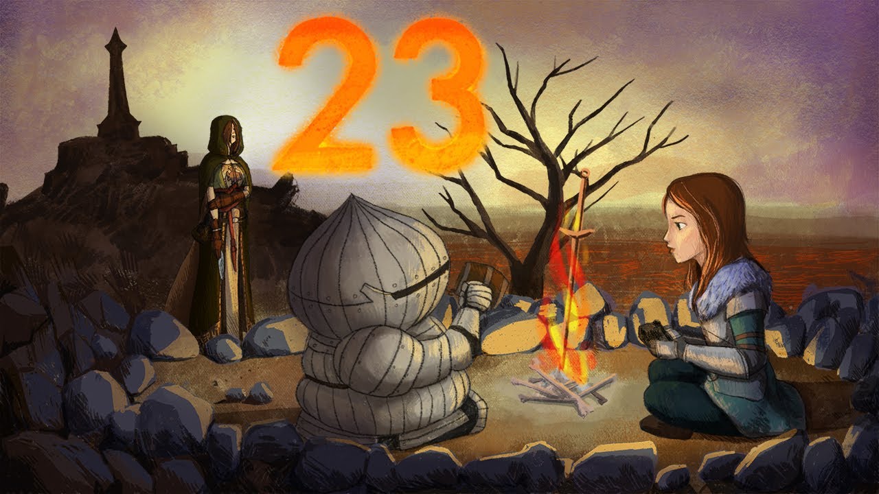 Dark Soul 2 with James & Lauren - 23 Earthen Peak.