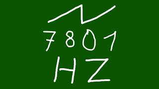 7801 hz saw