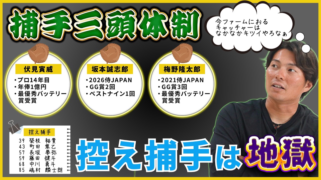 12球団屈指の厚み!「捕手三頭体制」を読み取る!他の捕手からしたら正直地獄です・・・【ここまでのタイガースを振り返る その3】