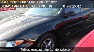 2000 Pontiac Grand Prix GTP 4dr Supercharged Sedan for sale