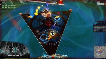 GW2 [dT] Raid Wing 6 (Mythwright Gambit) Boss 3 (Qadim) CM - Dragonhunter Boss Kite PoV