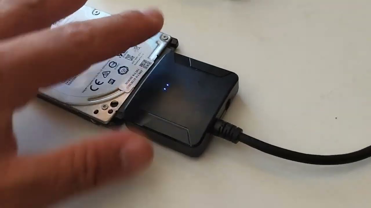 ✅ Adaptador USB a SATA para Disco Duro o SSD 2.5 o 3.5 pulgadas