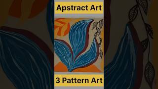 I Abstract Art I Pattern Art I 3 Pattern Wall Art I Wall Painting I Colourful I Acrylic Painting I