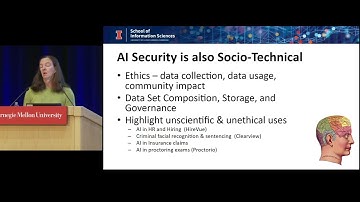 2024 NSF Cybersecurity Summit: AI Security for Science: Why Should We Care? (Anita Nikolich)