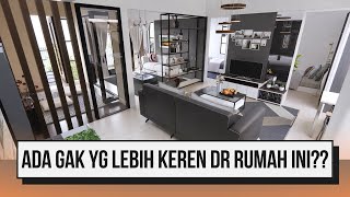 Yang lebih mahal banyak tapi Belum pernah rumah 8x13 di desain sekeren dan Selengkap ini.