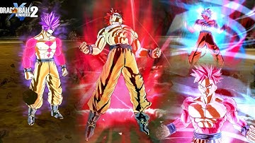 Cac 20+ All New Epic Transformations w/Additional Forms [SSJ1-8-RAGE4-G.O.D-SSJ4R-BE--UI] - DBXV2 🔥