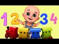 Numbers song for children  1 to 20 number train  123s   nursery rhymes for babies  jugnu kids