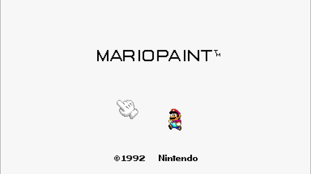 Creative Exercise Mario Paint YouTube