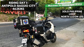 SOLO PHILIPPINE LOOP | Antipolo-Baguio | DAY 1