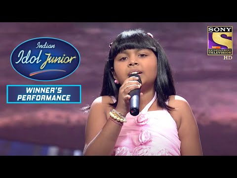 Anjana ने 'Ek Pyaar Ka Nagma' पे दिया Soothing Performance| Indian Idol Junior| Winner's Performance