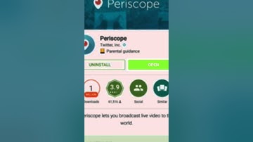 Guide to the installation and configuration of Periscope for  Android