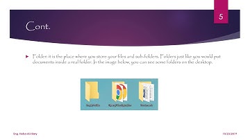 BAU-FCS Course- Video 7- File Management- Eng. Heba Al-Hiary