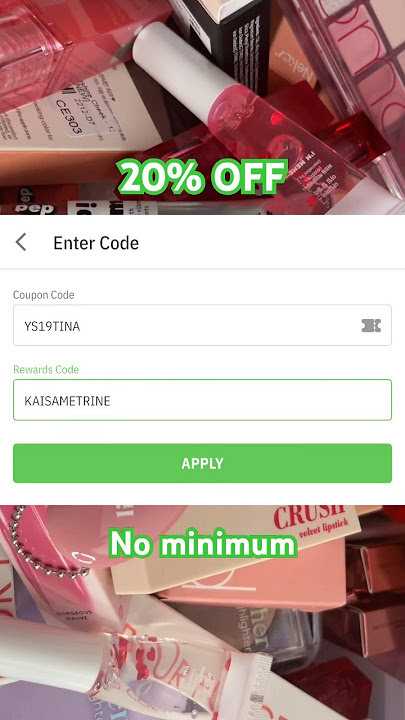 YesStyle Coupon Codes 2025 🎀🧸#kbeauty #yesstyle #yesstylecode #makeup #wonyoungism #fyp #shorts