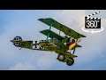 360°🎬 Fly in a real Fokker WW1 Dr. 1 Triplane
