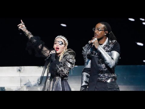 Madonna feat. Quavo performing "Future" at Eurovision 2019 (short)