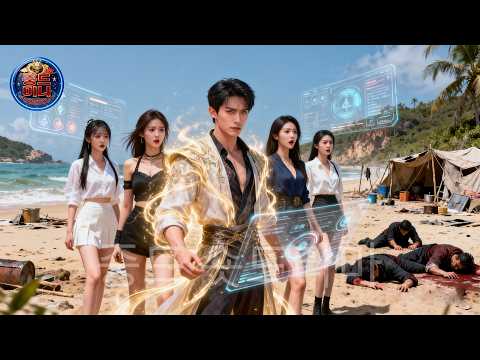 비행기 추락 후 무인도 표류?! 신급 시스템 각성하자 여신 4명이 먼저 팀 신청했다!