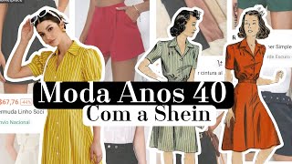 Peças Estilo Vintage na Shein - Edição Moda Anos 40 