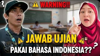 Download Lagu GURU  Naik Angin Bila Murid Jawab Bahasa Indonesia Dalam Ujian di sekolah  MP3