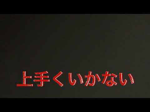 何やっても上手くいかない#文字PV