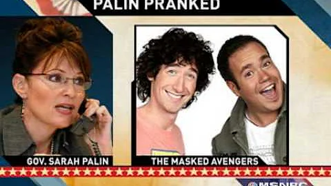 Sarah Palin gets pranked