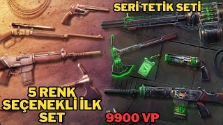 1100 TLLİK SKİN SETİ | SERİ TETİK |  |  5 RENK SEÇENEKLİ İLK SET |seritetik