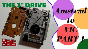 Fixing an Amstrad to buy a Vic-20 | Part 4 Checking out the 3" disk drive