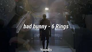 Bad Bunny - 6 Rings Letra