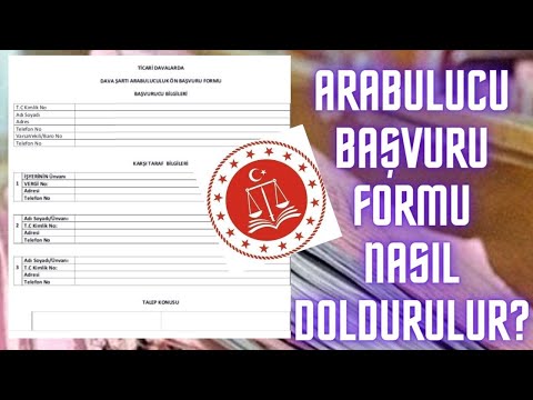 Arabulucu Formu Nasıl Doldurulur? İşçi Arabulucu Dilekçesi Nasıl Doldurulur? Arabulucu Örnek Dilekçe