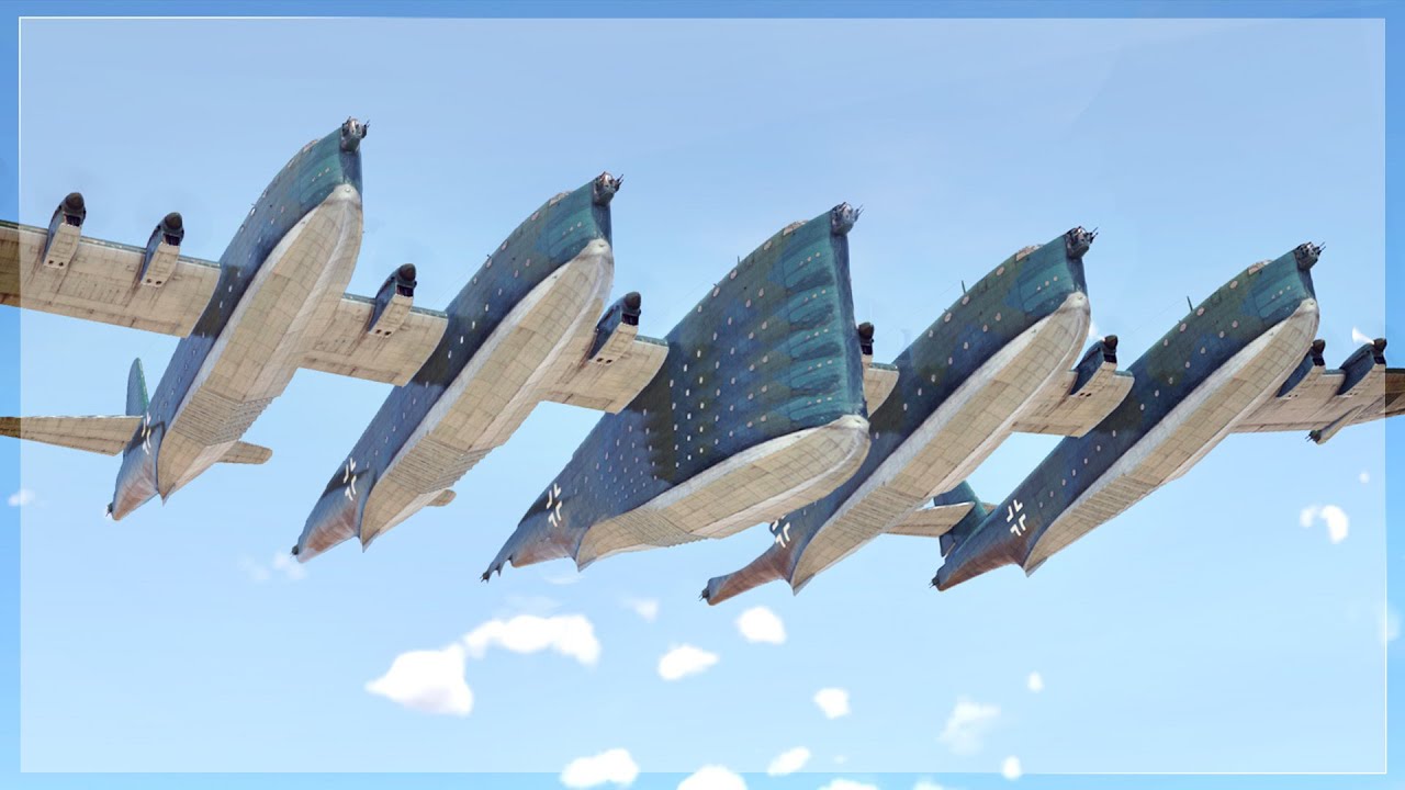 THE BIGGEST PLANE & BIGGEST FORMATION EVER IN WAR THUNDER